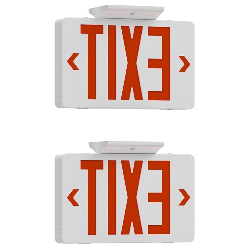 Emergency Exit Sign - B67C UL Listeli, Ticari Acil Durum
