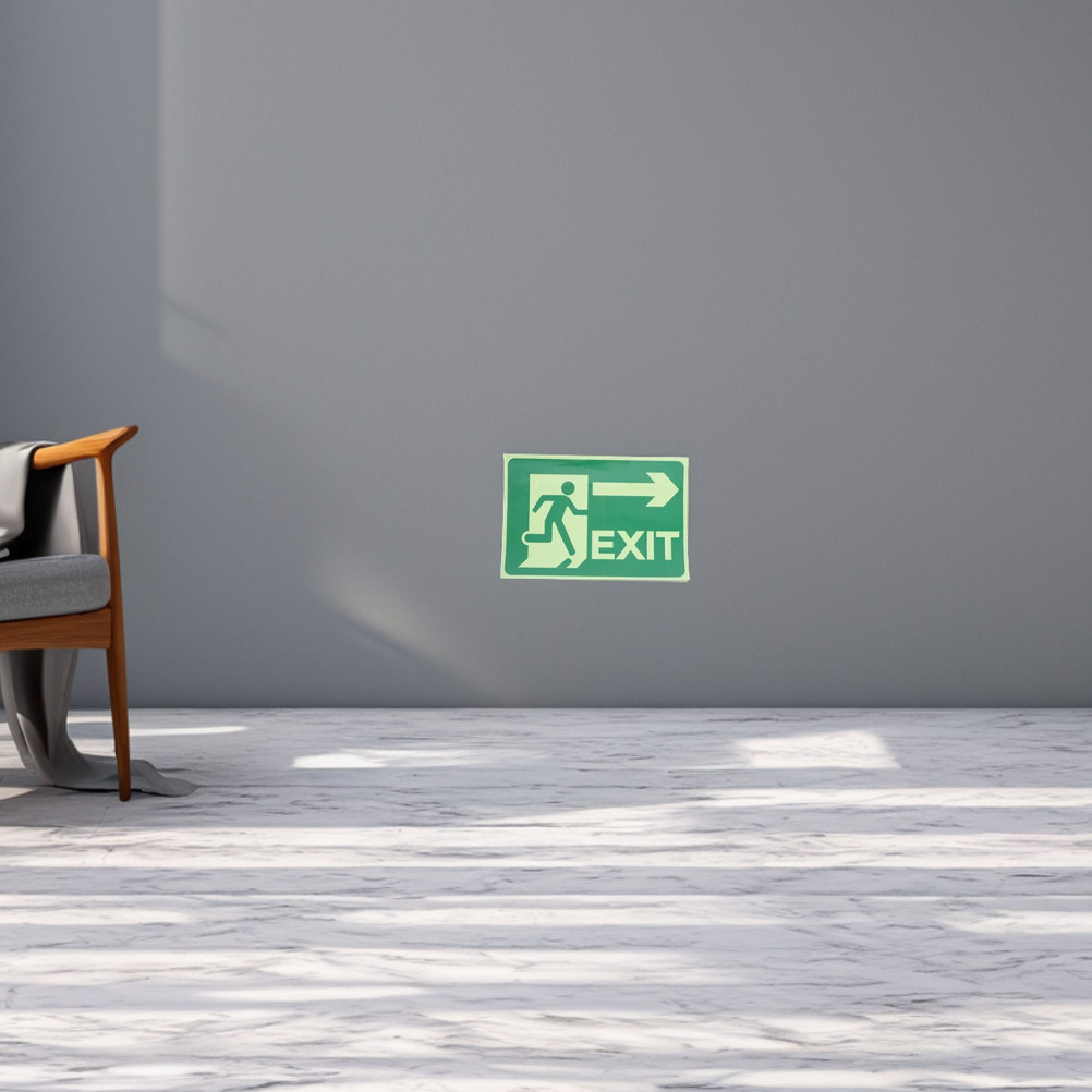 4 Adet Işıklı Çıkış Etiketi, A - Emergency Exit Sign incelemesi ve fiyatı