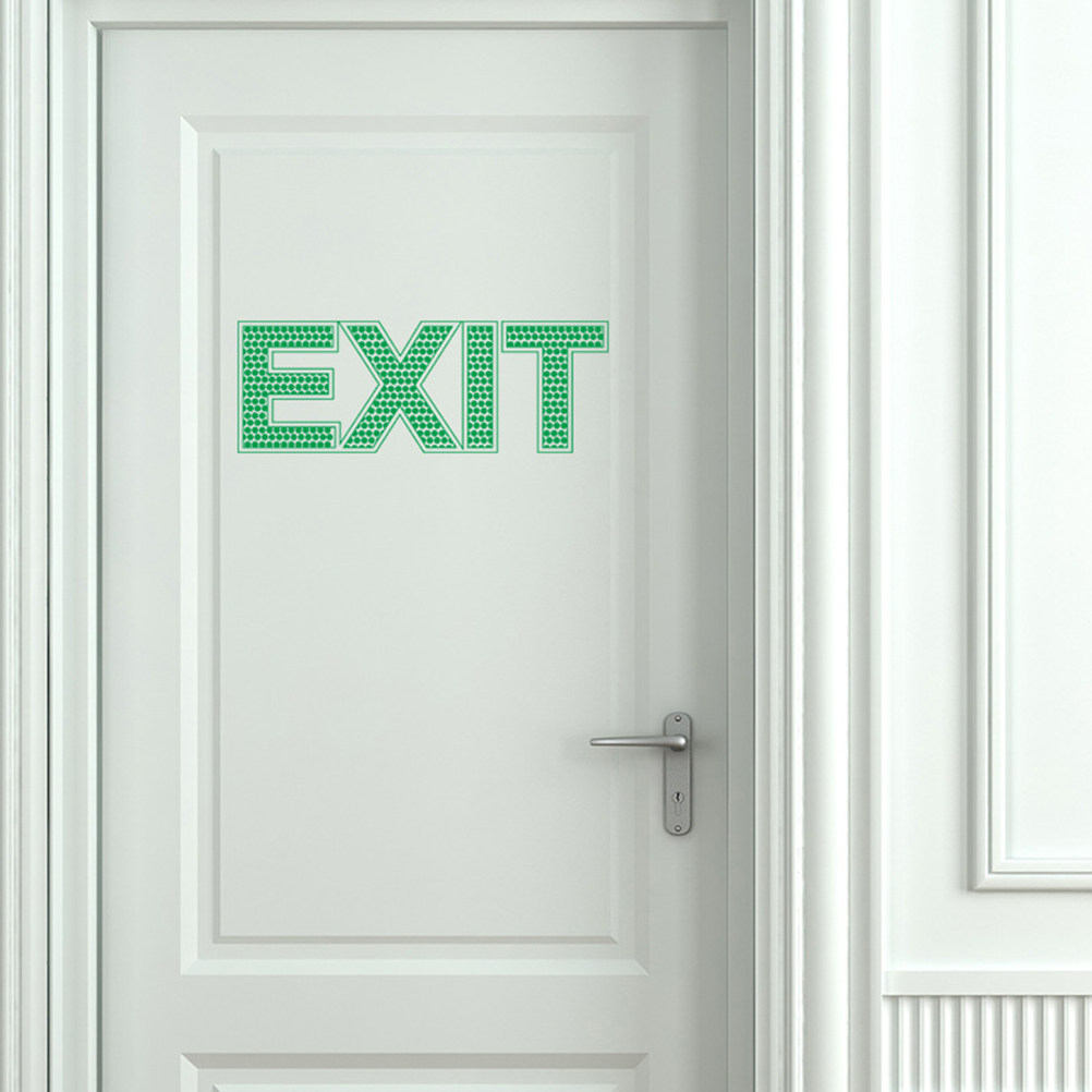 Acil Çıkış Duvar Çıkartması Iş - Emergency Exit Sign incelemesi ve fiyatı