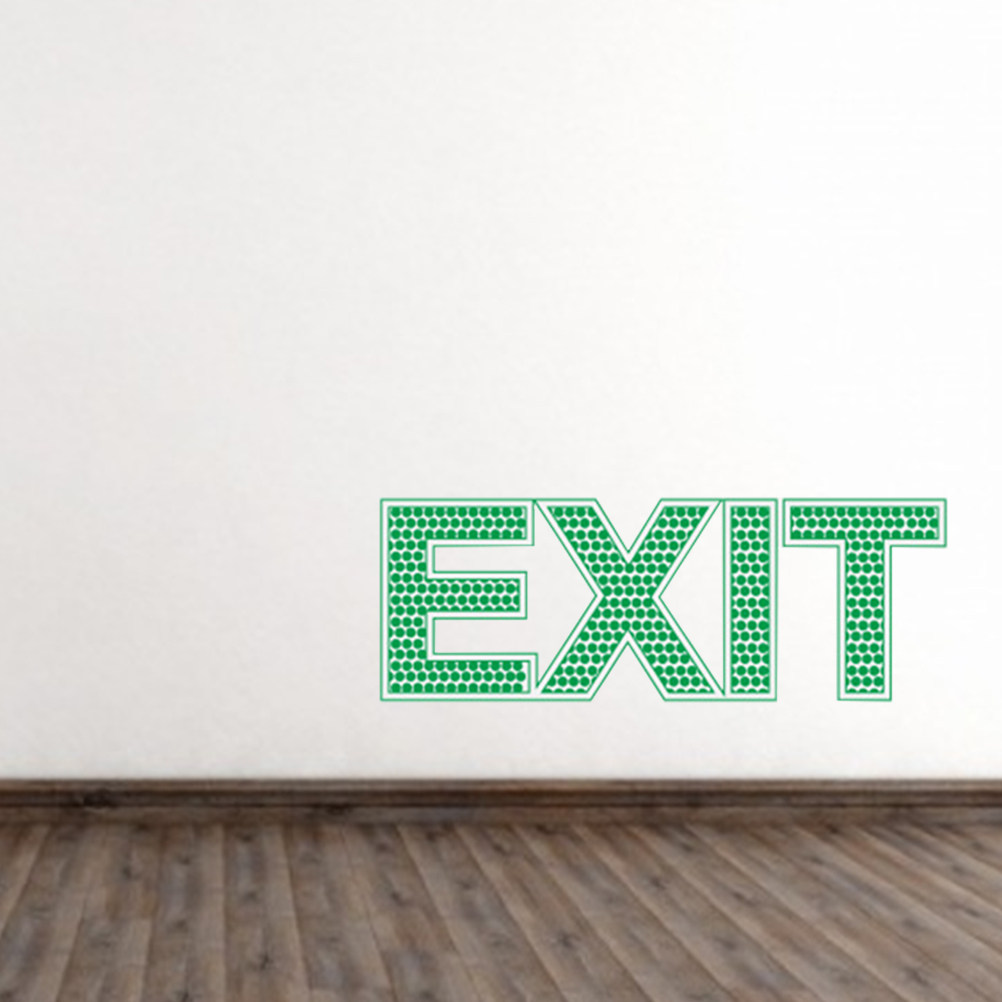 Karanlıkta Parlayan Çıkış Duva - Emergency Exit Sign incelemesi ve fiyatı