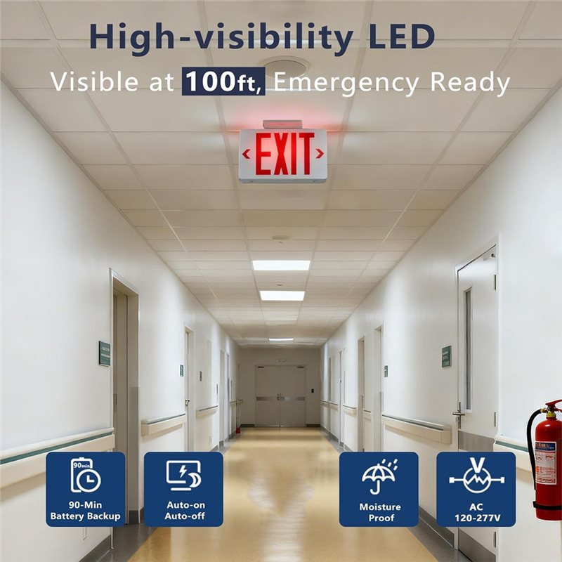 A46U UL Sertifikalı Acil Durum - Emergency Exit Sign incelemesi ve fiyatı