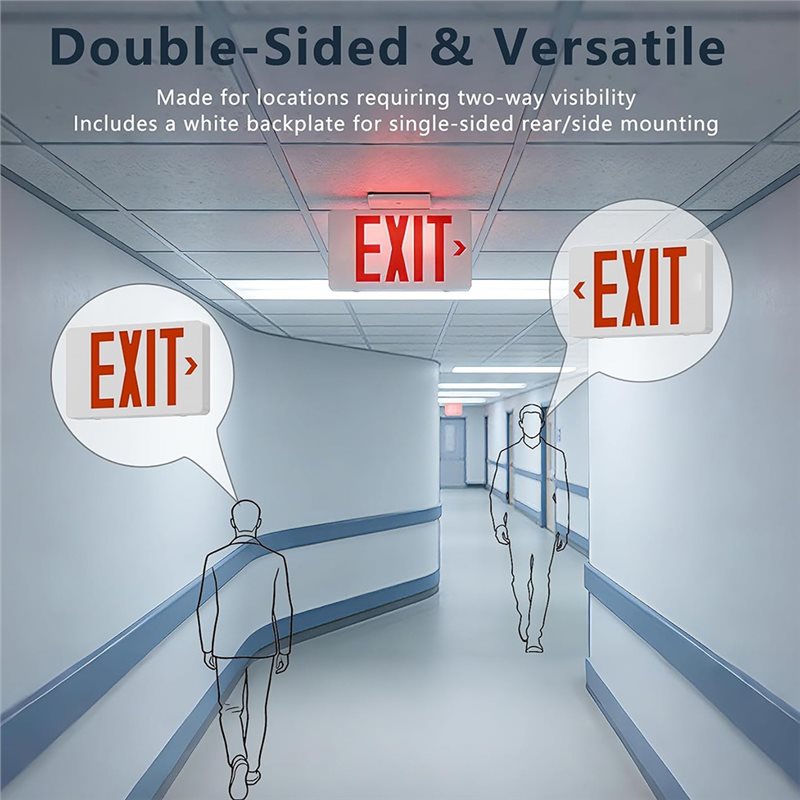 A46U UL Sertifikalı Acil Durum - Emergency Exit Sign incelemesi ve fiyatı