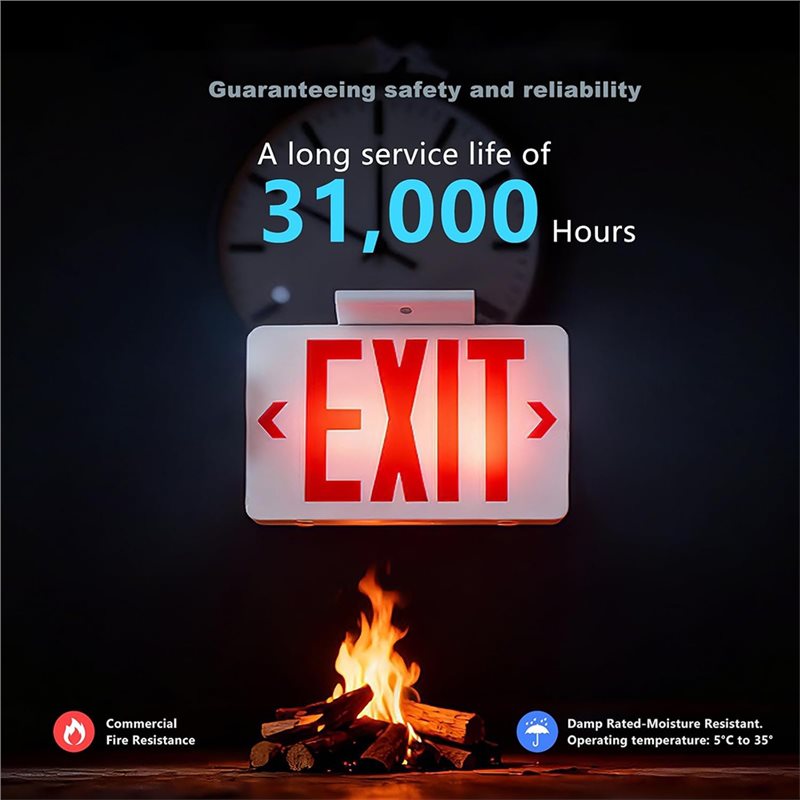 A46U UL Sertifikalı Acil Durum - Emergency Exit Sign incelemesi ve fiyatı
